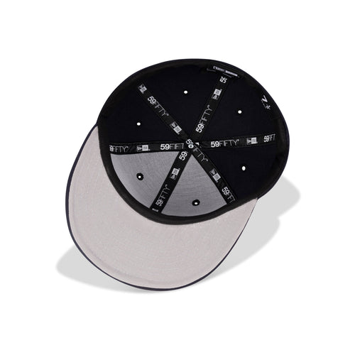 New Era Queens NY Fitted Grey Bottom "Navy Grey White"