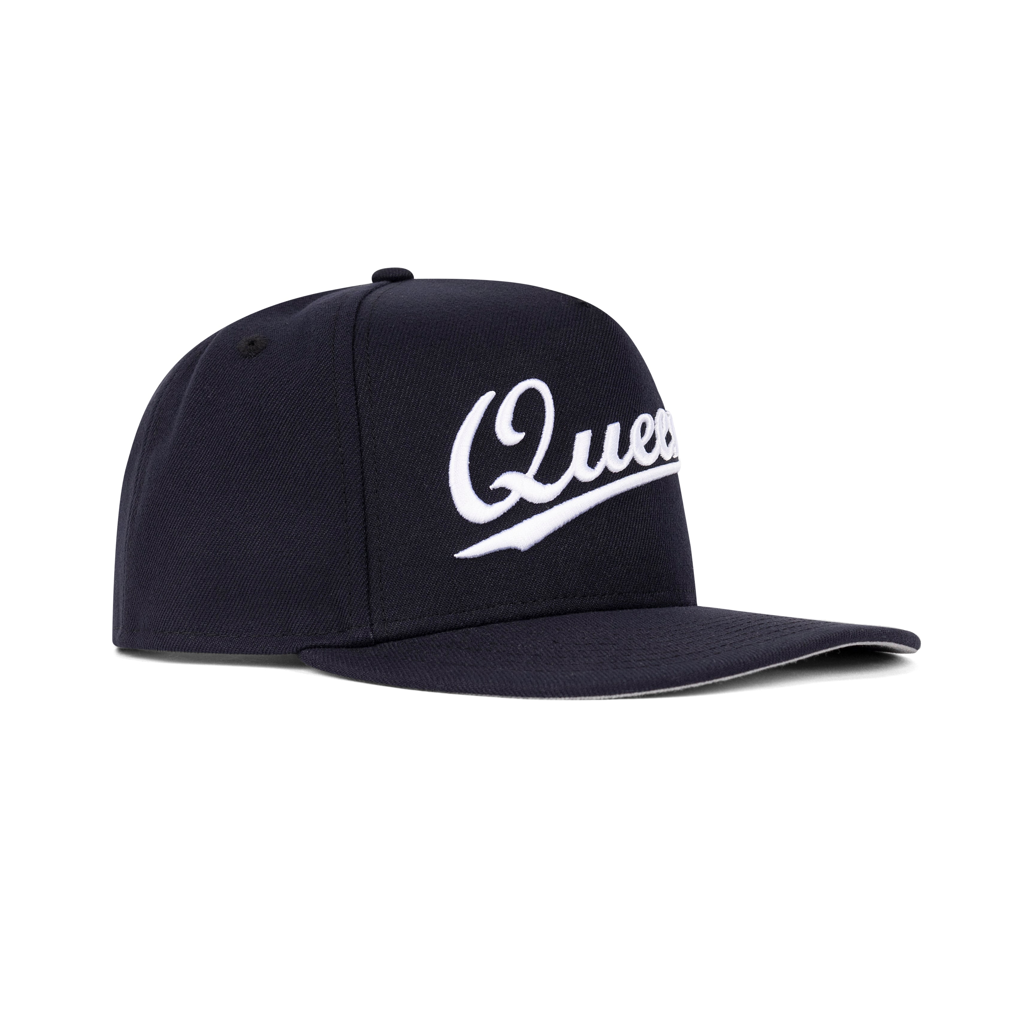 New Era Queens NY A-Frame Snapback Grey Bottom "Navy White"
