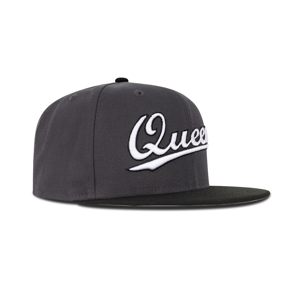 New Era Queens NY Fitted Grey Bottom "Storm Grey White Black"