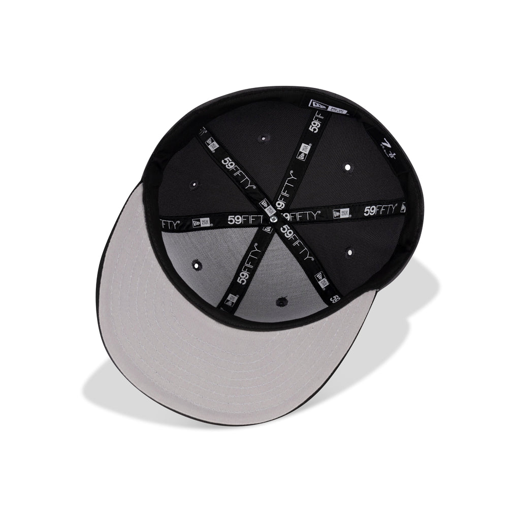 New Era Queens NY Fitted Grey Bottom "Storm Grey White Black"