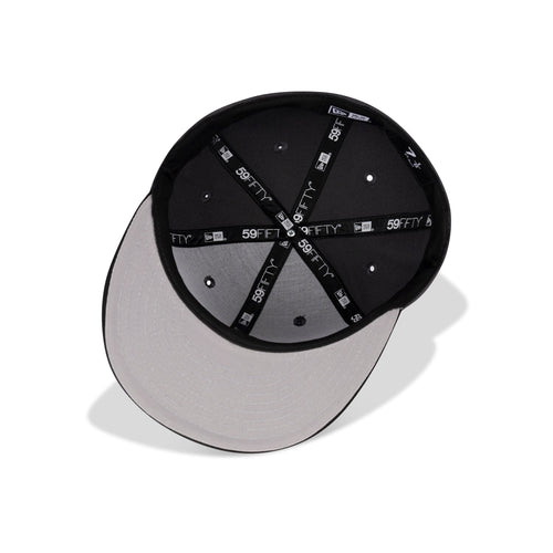 New Era Queens NY Fitted Grey Bottom "Storm Grey White Black"