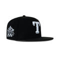 New Era Texas Rangers Fitted Grey Bottom "Black White" (1995 All Star Game Embroidery)