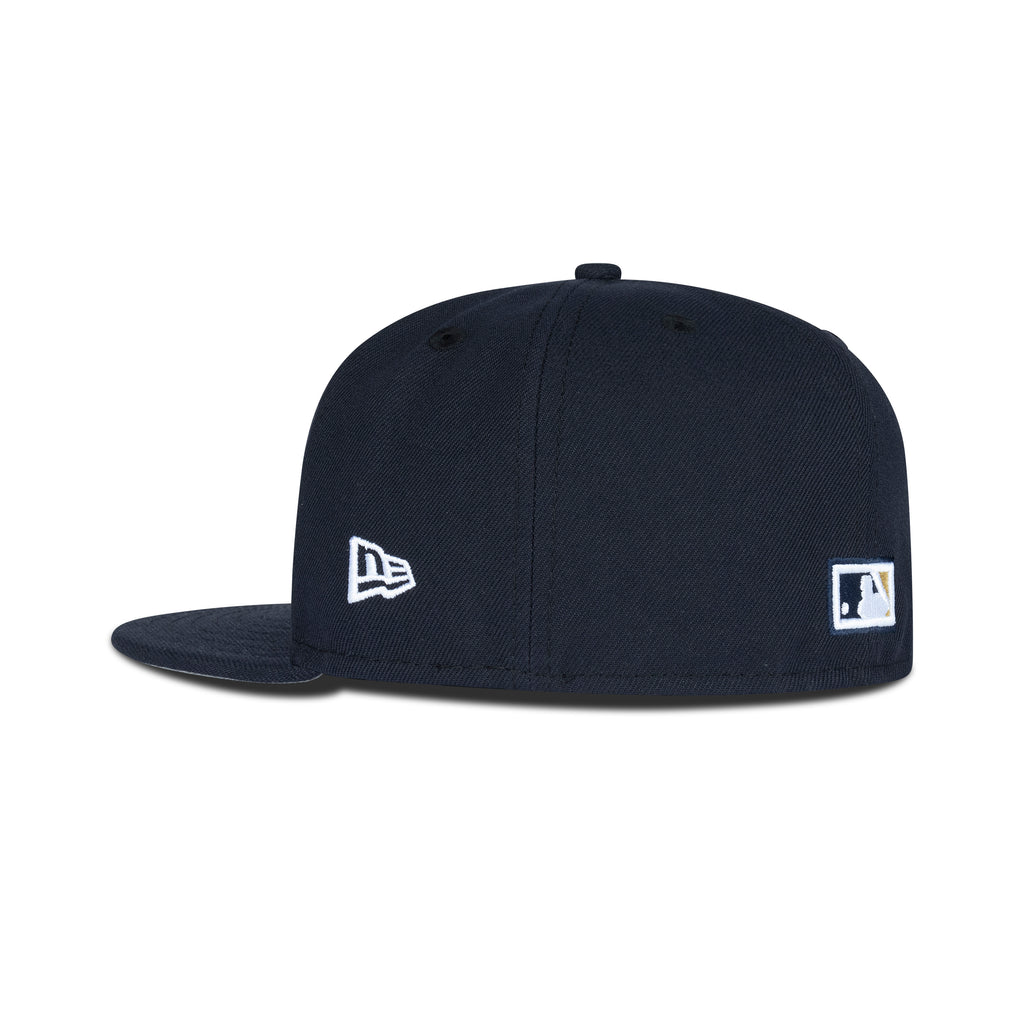 New Era Texas Rangers Fitted Grey Bottom "Navy White Gold" (40th Anniversary Embroidery)