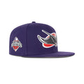 New Era Tampa Bay Rays Fitted Pink Bottom "Purple Front Door Red Pink" (2008 World Series Embroidery)
