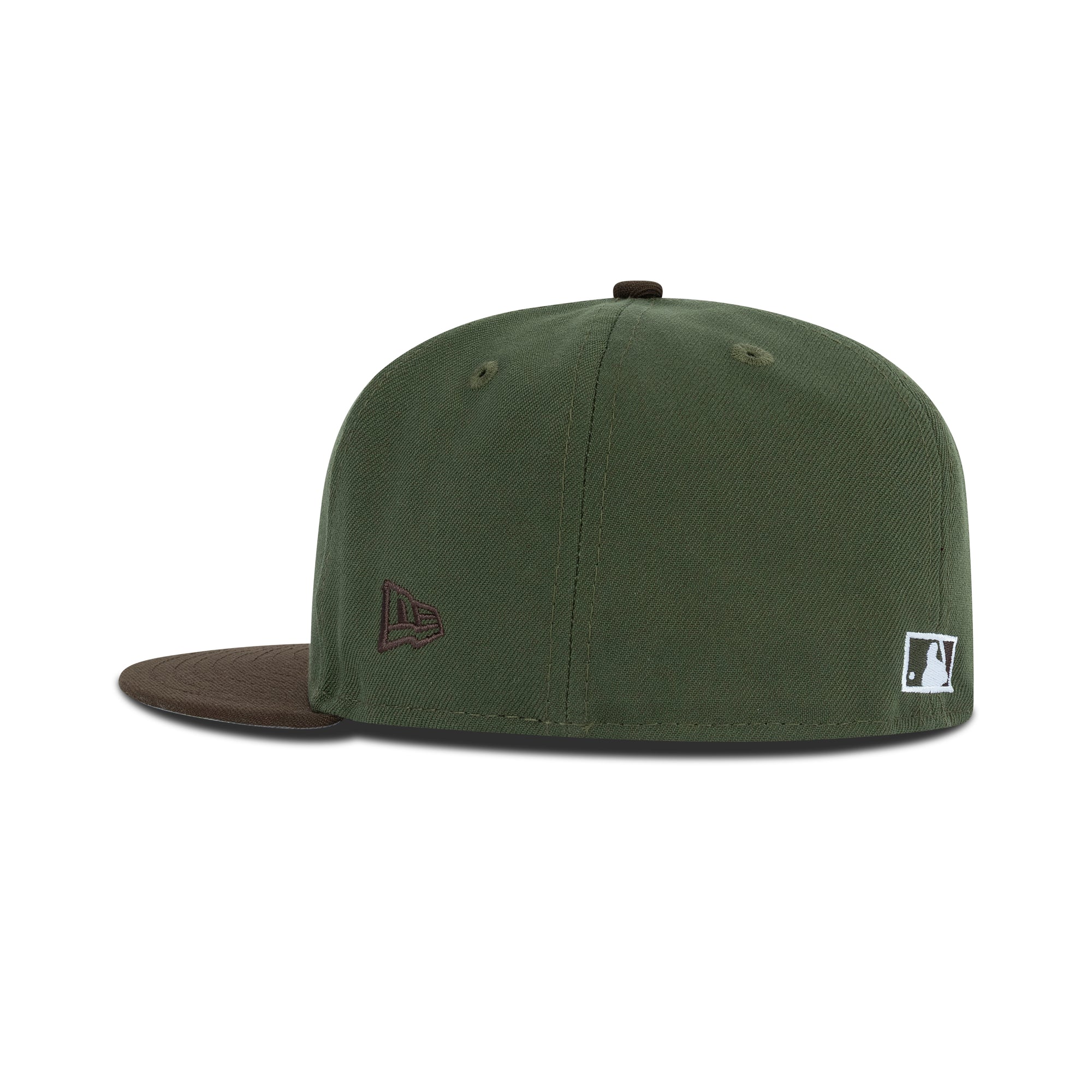 New Era Boston Red Sox Fitted Grey Bottom "Dark Green Walnut Gold" (1967 World Series Embroidery)
