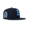 New Era Boston Red Sox Fitted Sky Bottom "Navy Sky" (2004 World Series Champions Embroidery)