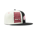 Mitchell & Ness Detroit Red Wings Pop Panel Snapback Green Bottom "Cream Black Red"
