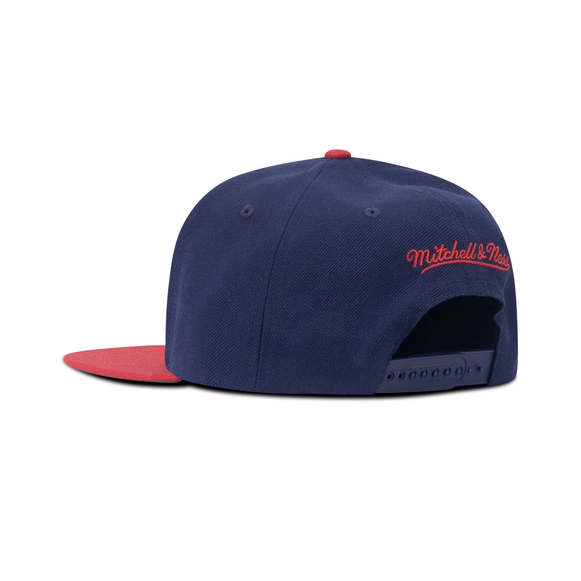 Mitchell & Ness Houston Rockets NBA 2 Tone Snapback Green Bottom "Navy Red Silver"