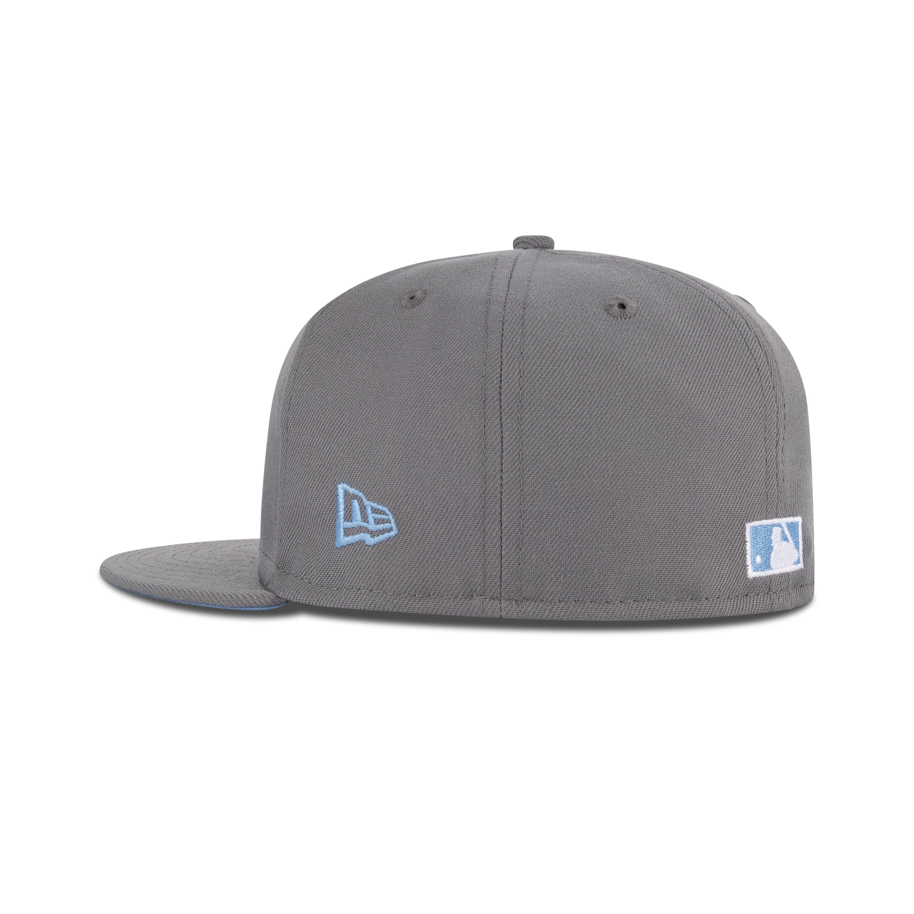 New Era Kansas City Royals Fitted Sky Bottom "Storm Grey Sky" (50 Years Embroidery)
