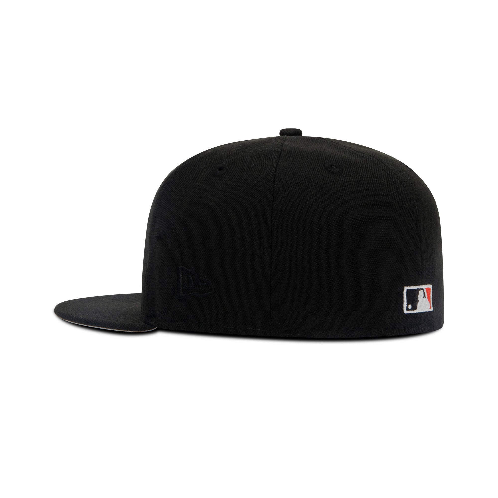 New Era New York Mets Shea Stadium Fitted Grey Bottom "Black White Orange" (1964-2008 Shea Stadium Embroidery)