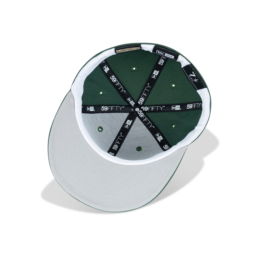 New Era Seattle Sonics Fitted Grey Bottom "Green Gold Red"