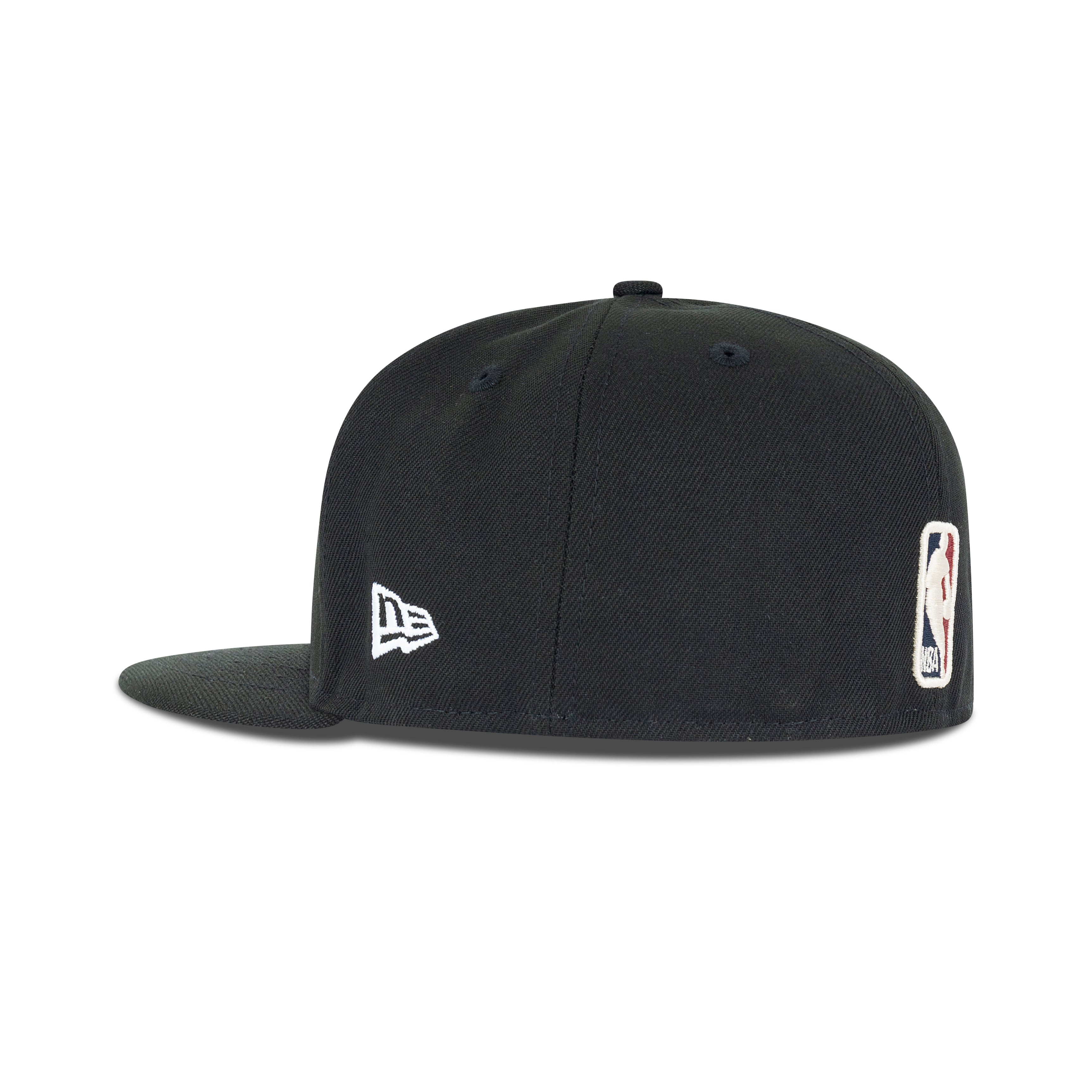 New Era San Antonio Spurs Fitted Grey Bottom "Black Silver Teal"
