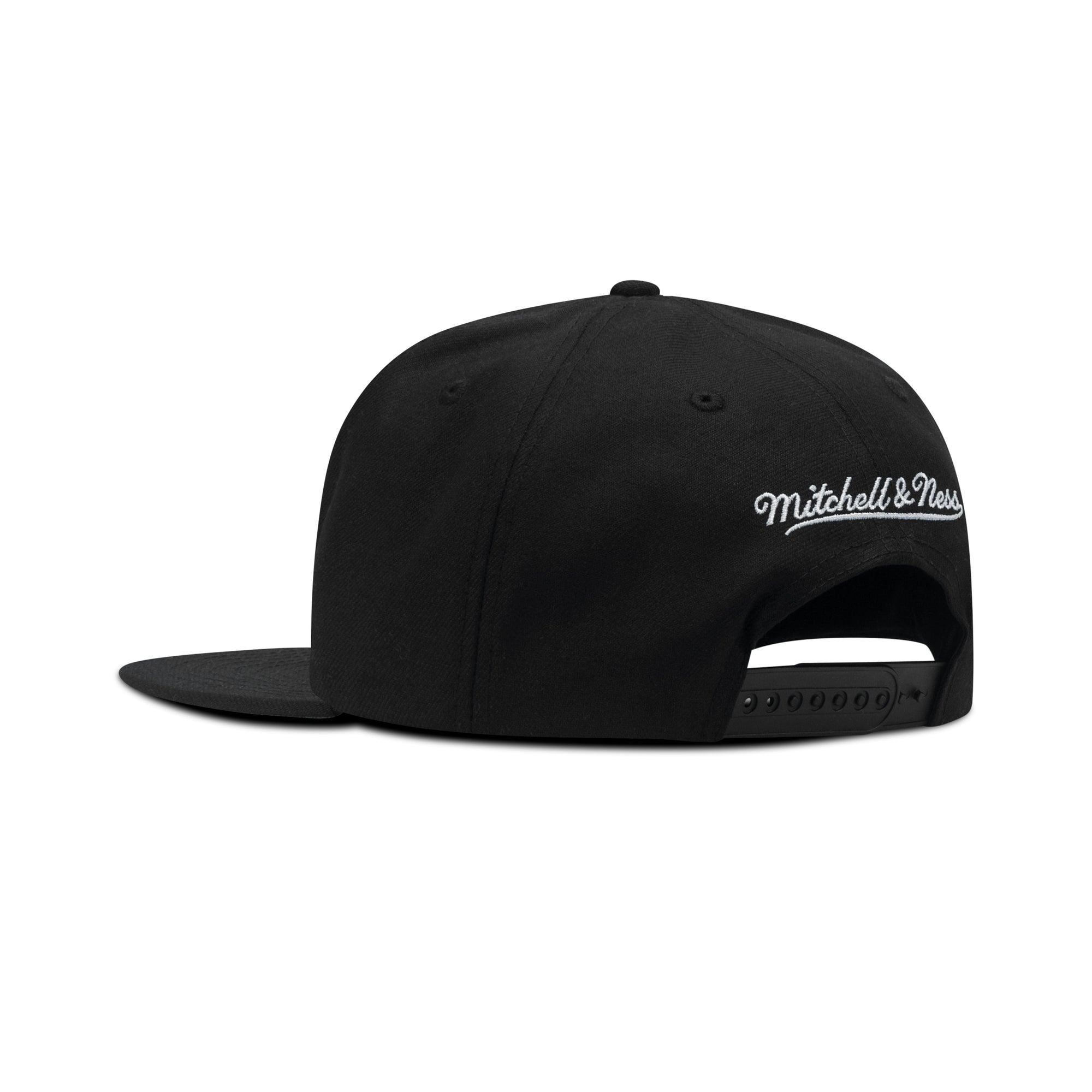 Mitchell & Ness San Antonio Spurs Snapback Green Bottom "Black" (Western Conference Patch Embroidery)