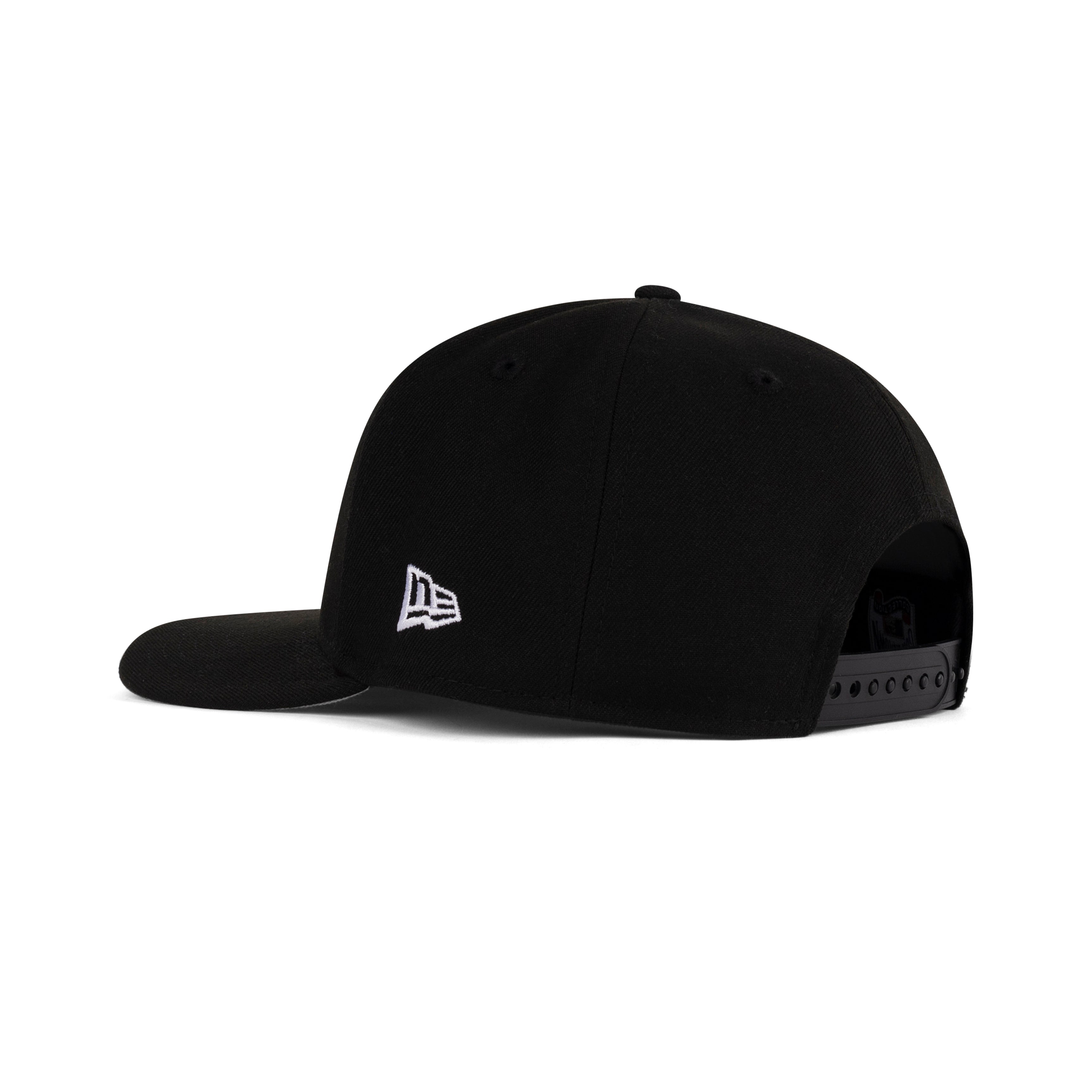 New Era Detroit Tigers A-Frame Snapback Gray Bottom "Black White" (Tiger Stadium Embroidery)