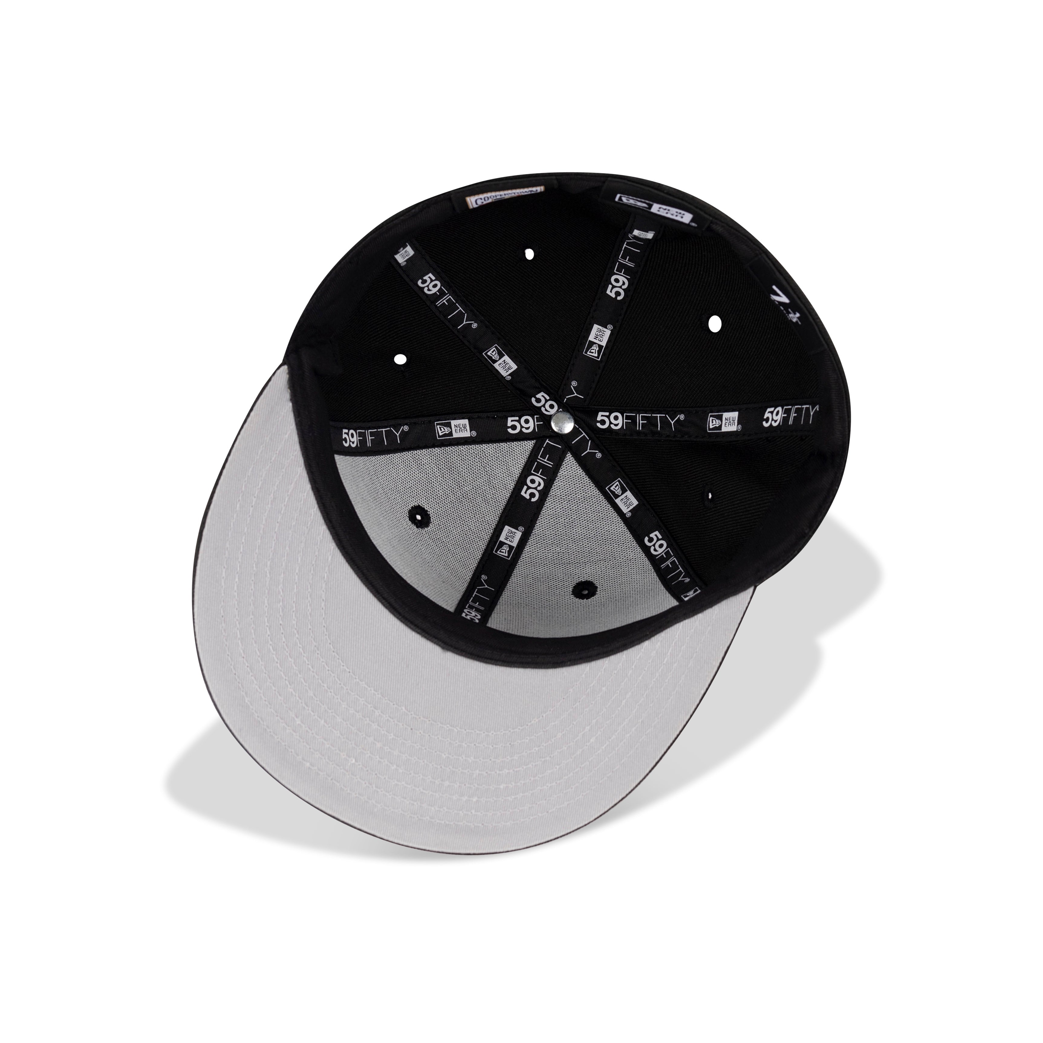 New Era Detroit Tigers Fitted Grey Bottom "Black Aluminum Lava purple" (1984 World Series Embroidery)