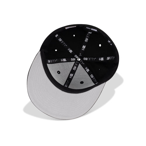 New Era Detroit Tigers Fitted Grey Bottom "Black Aluminum Lava purple" (1984 World Series Embroidery)