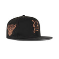 New Era Detroit Tigers Fitted Beige Bottom "Black Copper" (2000 Detroit Tigers Embroidery)