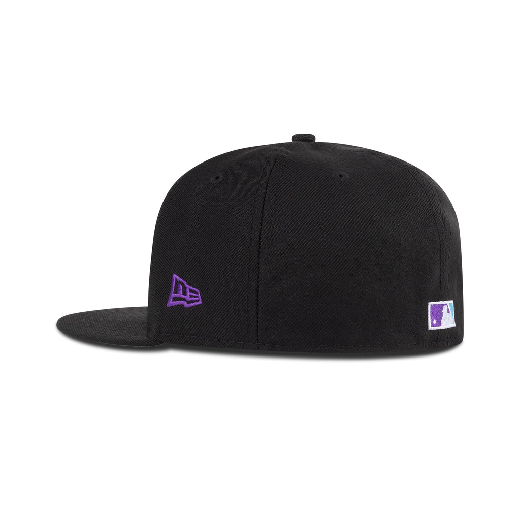 New Era Detroit Tigers Fitted Grey Bottom "Black Vice Blue Purple" (1935 World Series Patch)