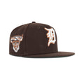 New Era Detroit Tigers Fitted Green Bottom "Brown White Copper" (2000 Detroit Tigers Embroidery)