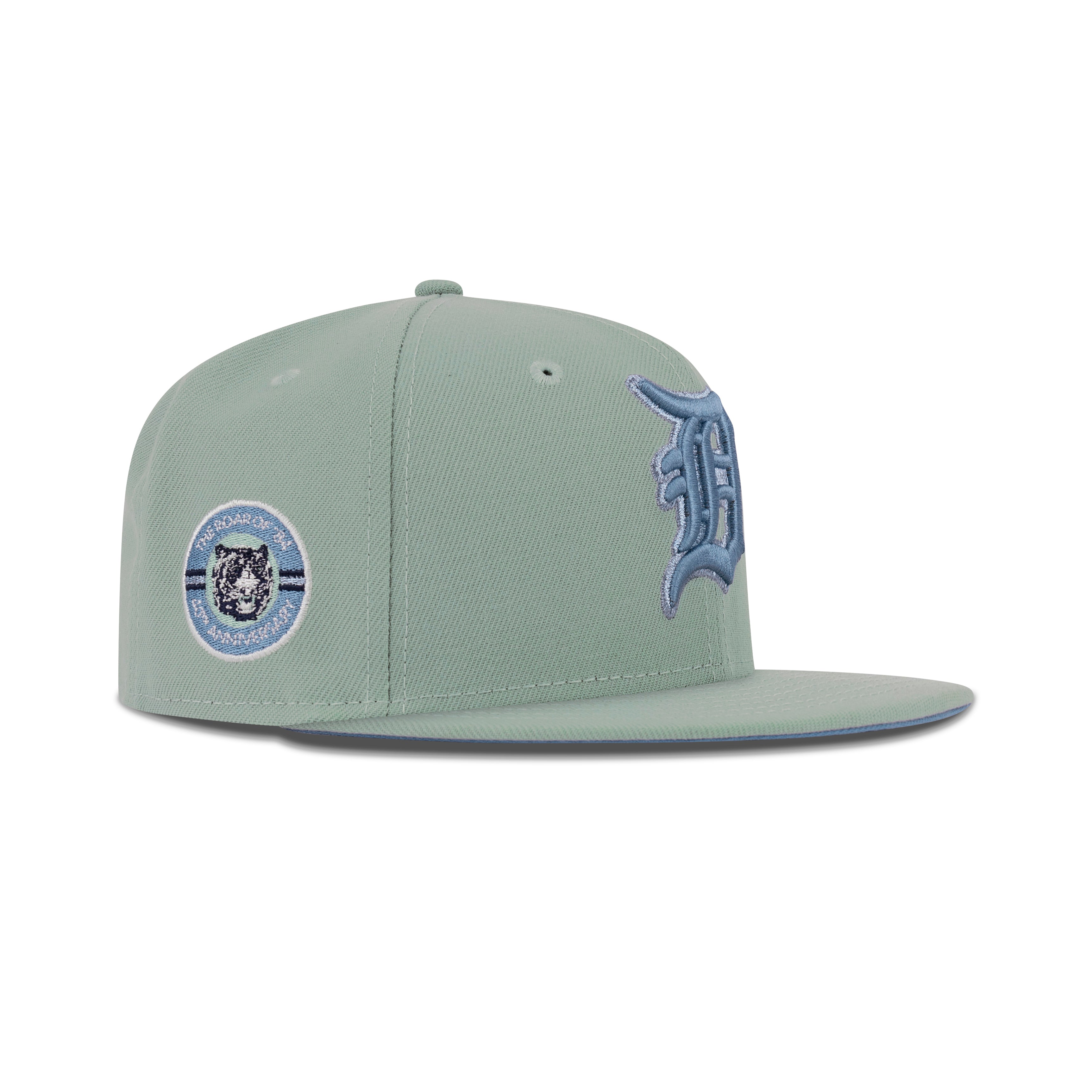 New Era Detroit Tigers Fitted Sky Bottom "Everest Green Sky" (40th Anniversary Embroidery)