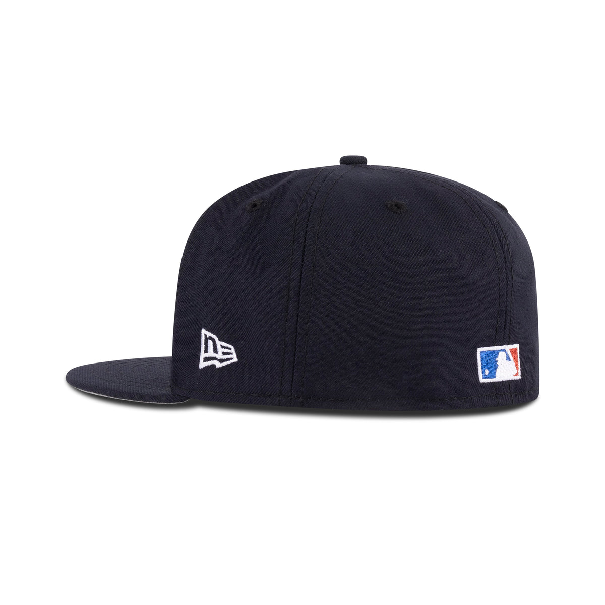 New Era Detroit Tigers Fitted Grey Bottom "Navy Snow White Metallic Blue Metallic Red" (Tiger Stadium Embroidery)