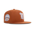 New Era Detroit Tigers Fitted Grey Bottom "Rust Orange Ultra Blue Metallic Copper" (Tiger Stadium Embroidery)