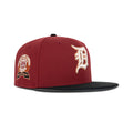 New Era Detroit Tigers Fitted Grey Bottom "Brick Red Black Copper" (1968 World Series Embroidery)