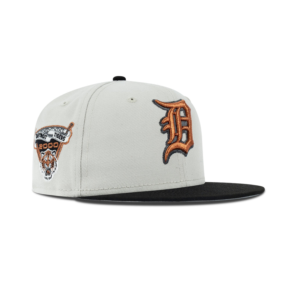 New Era Detroit Tigers Fitted Grey Bottom "Stone Copper Black" (2000 Detroit Tigers Embroidery)