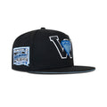 New Era Waterloo Diamonds Fitted Sky Bottom "Black Sky" (Hometown Collection Embroidery)