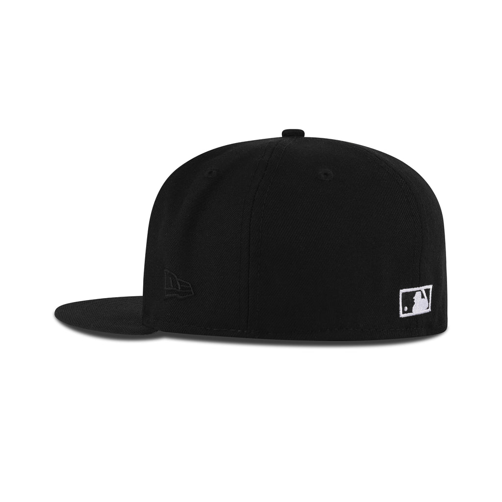 New Era Chicago White Sox Fitted Grey Bottom "Black White" (1917 W.S. Comiskey Park Embroidery)