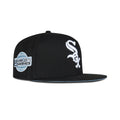 New Era Chicago White Sox Fitted Sky Blue Bottom "Black" (2005 World Series Embroidery)