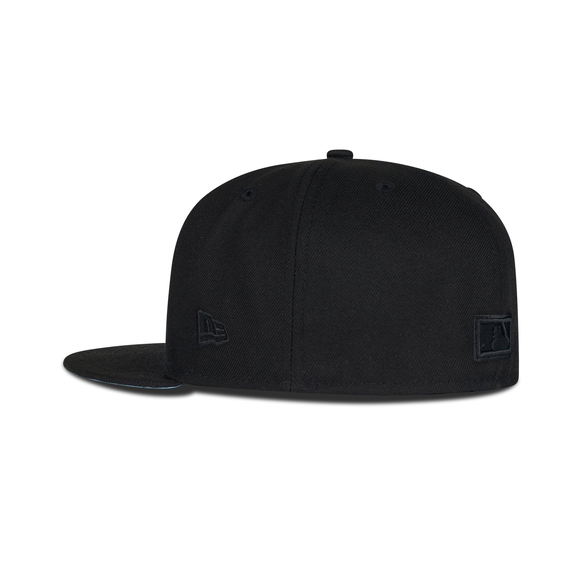 New Era Chicago White Sox Fitted Sky Blue Bottom "Black" (2005 World Series Embroidery)