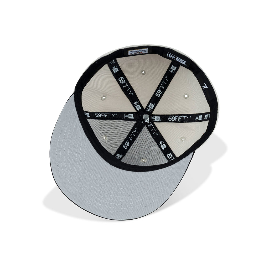 New Era Chicago White Sox Fitted Grey Bottom "Stone Black Copper" (1901-1995 95 Years Embroidery)