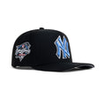 New Era New York Yankees A-Frame Snapback Grey Bottom "Black Magic Blue White" (2000 World Series Embroidery)