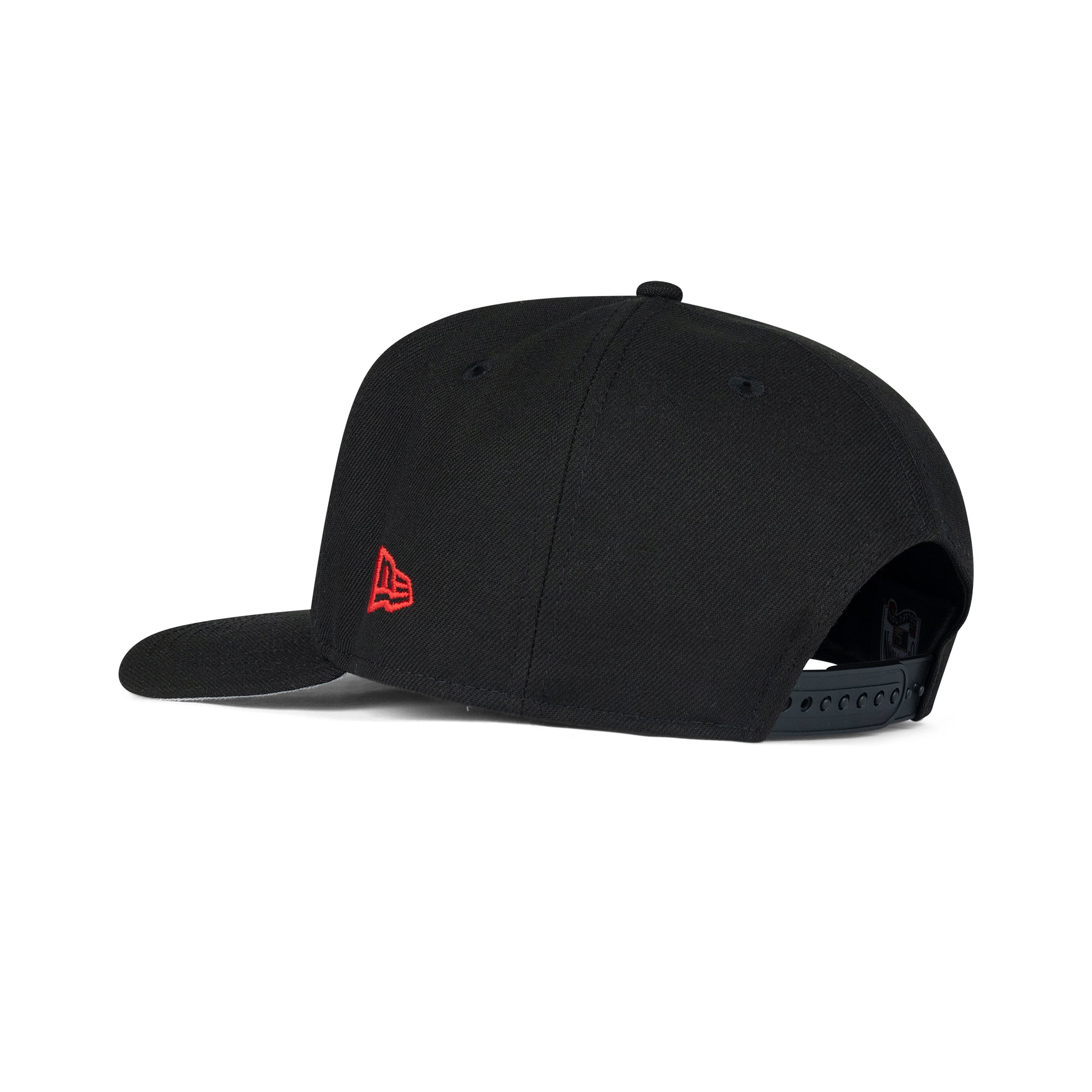New Era New York Yankees A-Frame Snapback Grey Bottom "Black Red" (1977 All Star Game Embroidery)