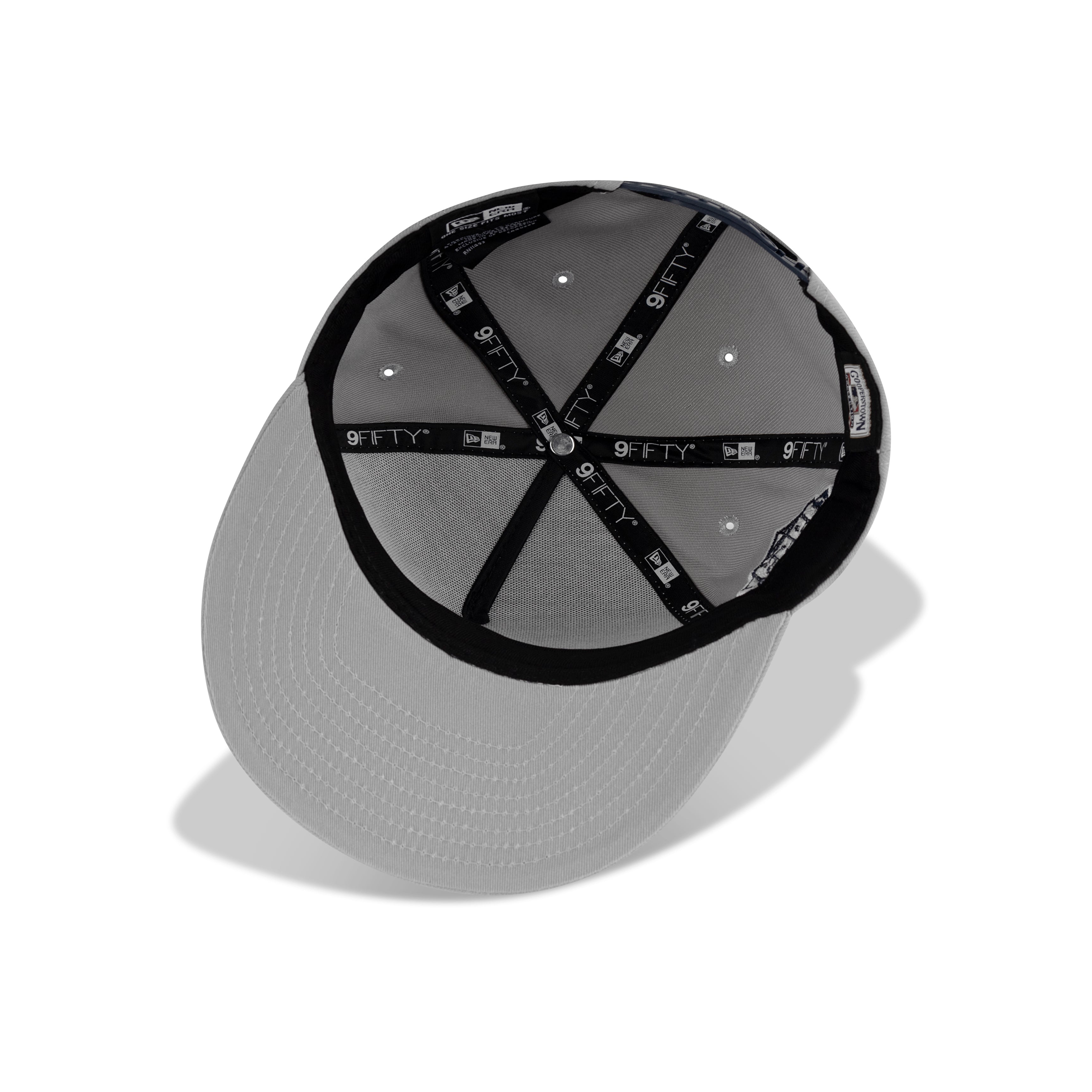 New Era New York Yankees A-Frame Gray Bottom "Gray Snow White Midnight Navy" (1999 World Series Embroidery)