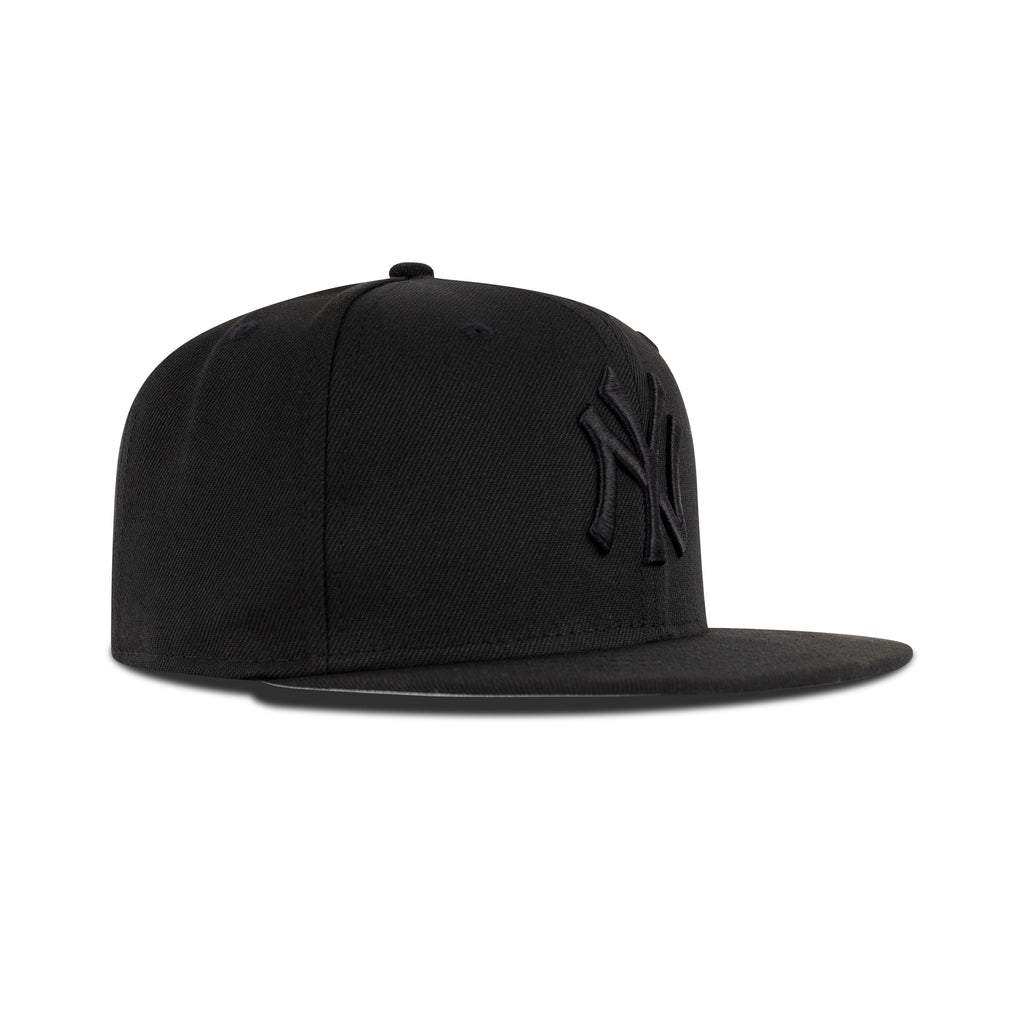 New Era New York Yankees Fitted Grey Bottom "Black Black"