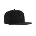 New Era New York Yankees Fitted Grey Bottom "Black Black"