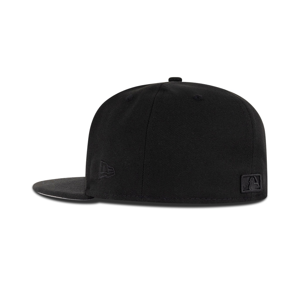New Era New York Yankees Fitted Grey Bottom "Black Black"