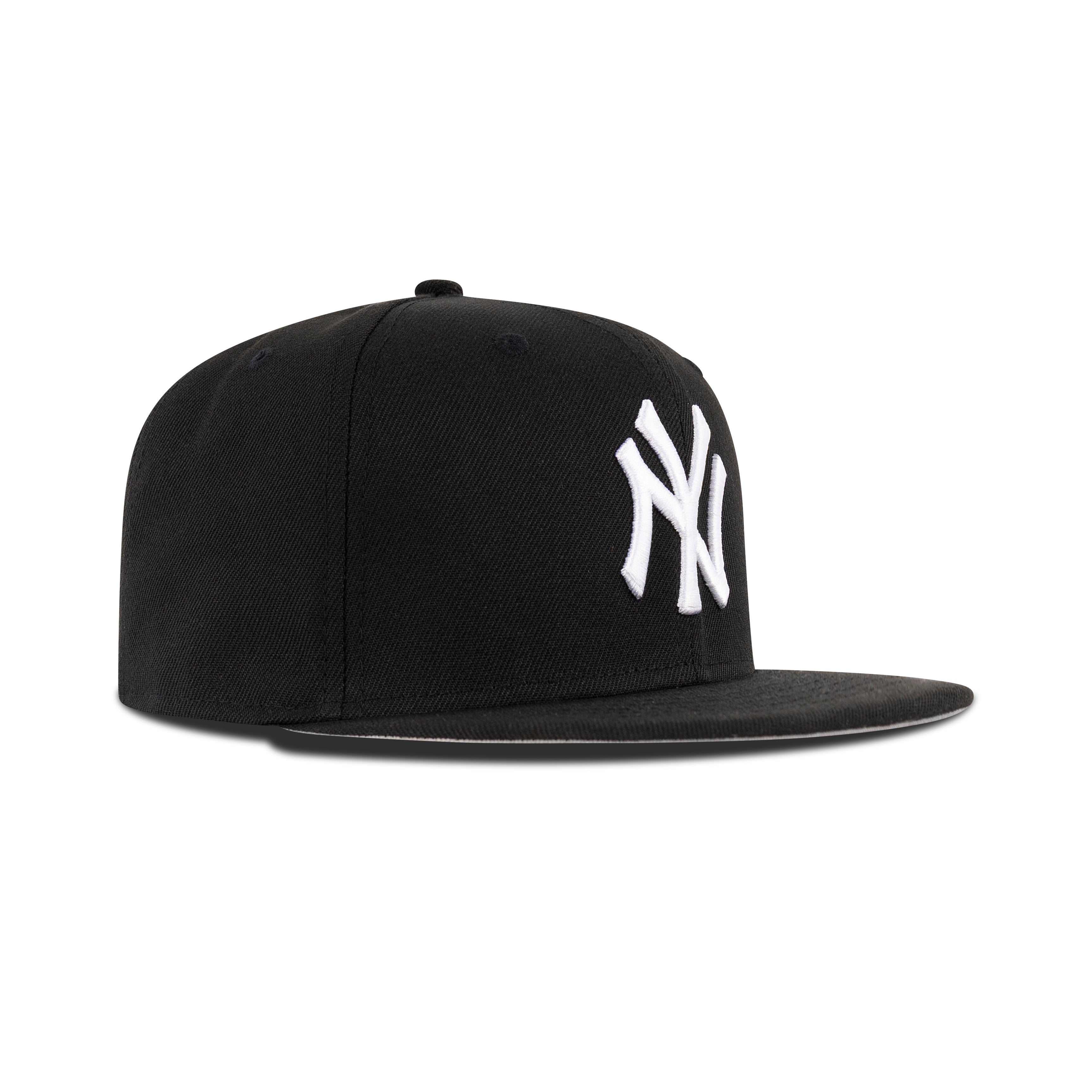 New Era New York Yankees Fitted Grey Bottom "Black White"