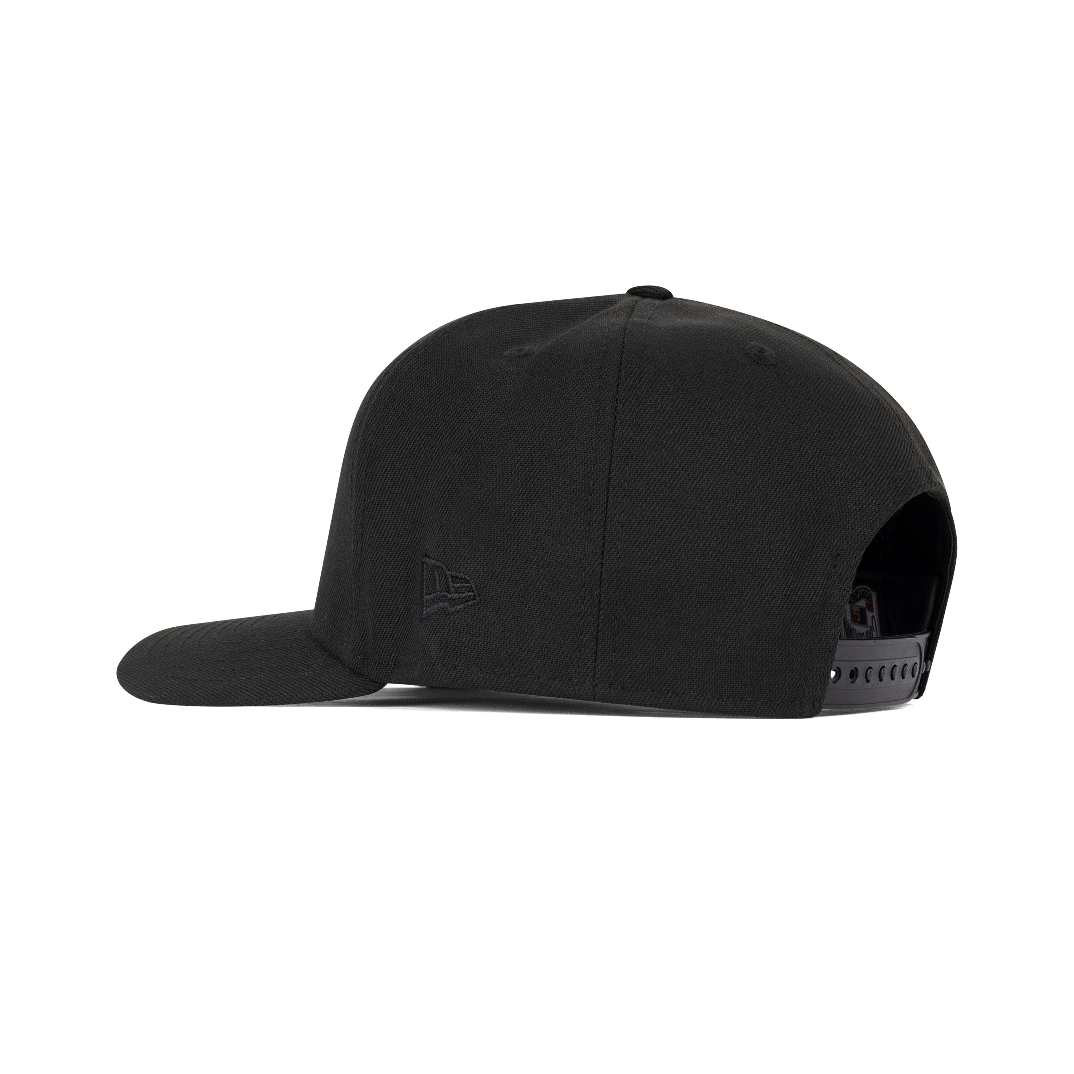 New Era New York Yankees A-Frame Snapback Grey Bottom "Black White" (1999 World Series Embroidery)
