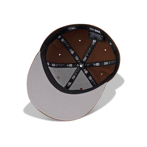 New Era New York Yankees Color Pack Fitted Gray Bottom "Brown"