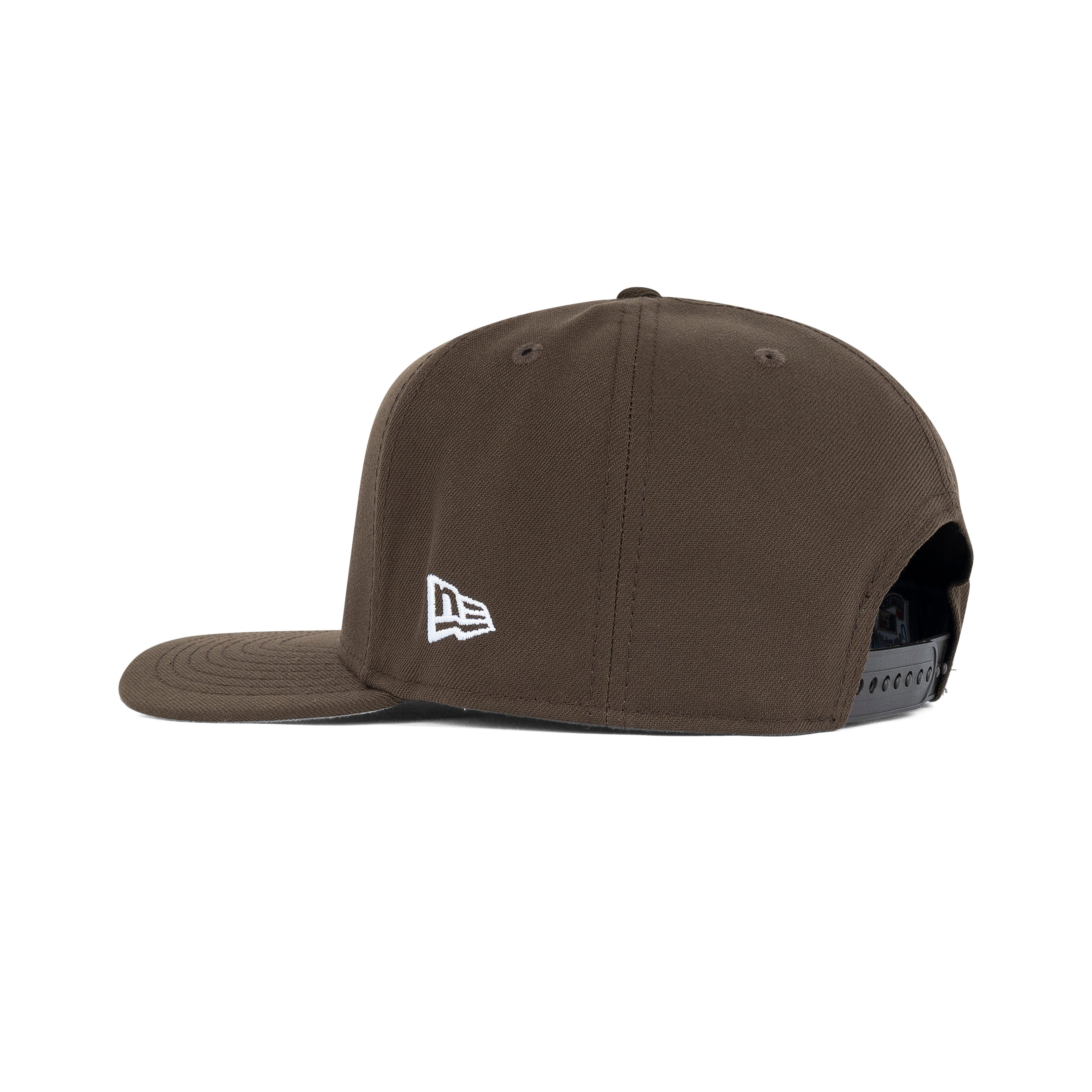 New Era New York Yankees A-Frame Snapback Grey Bottom "Brown White" (1999 World Series Embroidery)