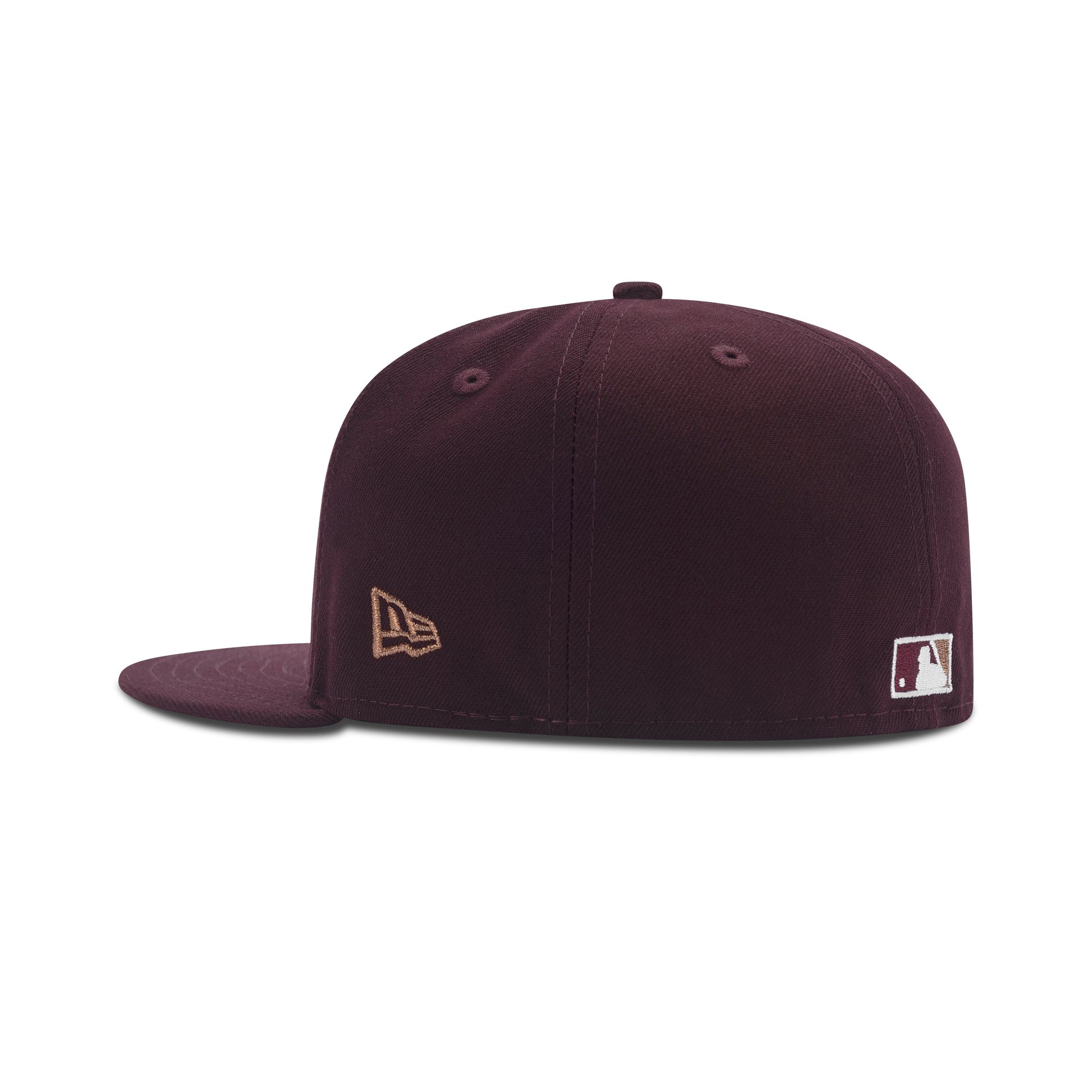 New Era New York Yankees Fitted Grey Bottom "Burgundy White" (1996 World Series Embroidery)