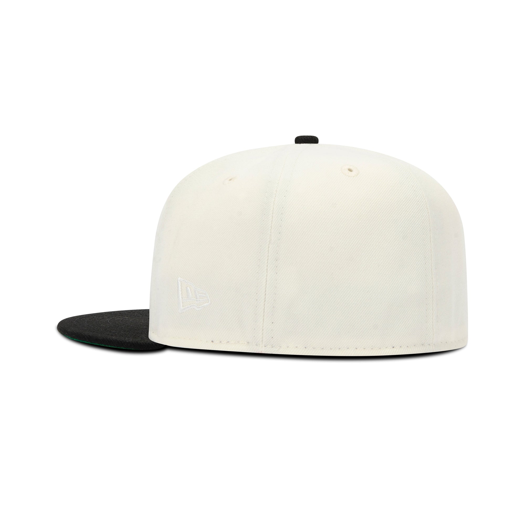 New Era New York Yankees Fitted Green Bottom "Cream Black" (Statue of Liberty & 75Th World Series Embroidery)