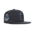 New Era New York Yankees Fitted Grey Bottom "Dark Grey Navy" (Judge 99 Embroidery)