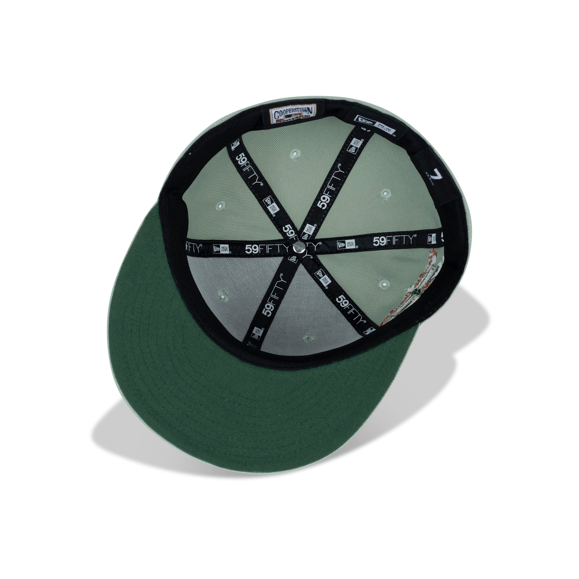 New Era New York Yankees Fitted Green Bottom "Everest Cilantro Ivory Copper" (1923-1998 75th Yankee Stadium Embroidery)
