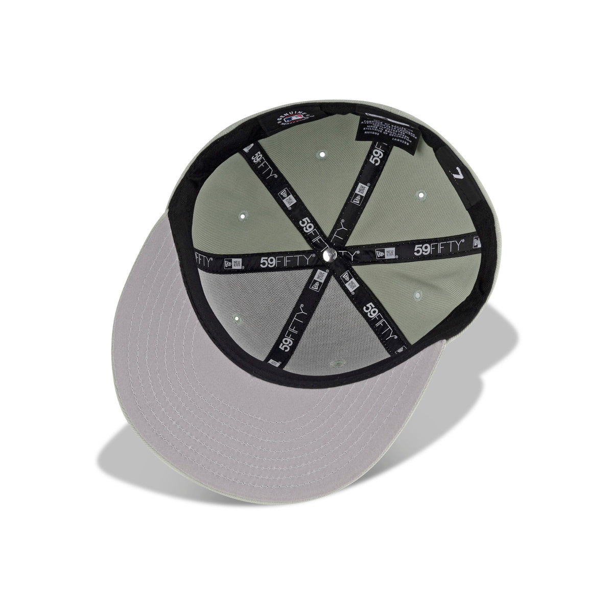New Era New York Yankees Color Pack Fitted Gray Bottom "Everest Green"