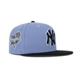 New Era New York Yankees Fitted Grey Bottom "Lavender Black" (2000 World Series Embroidery)