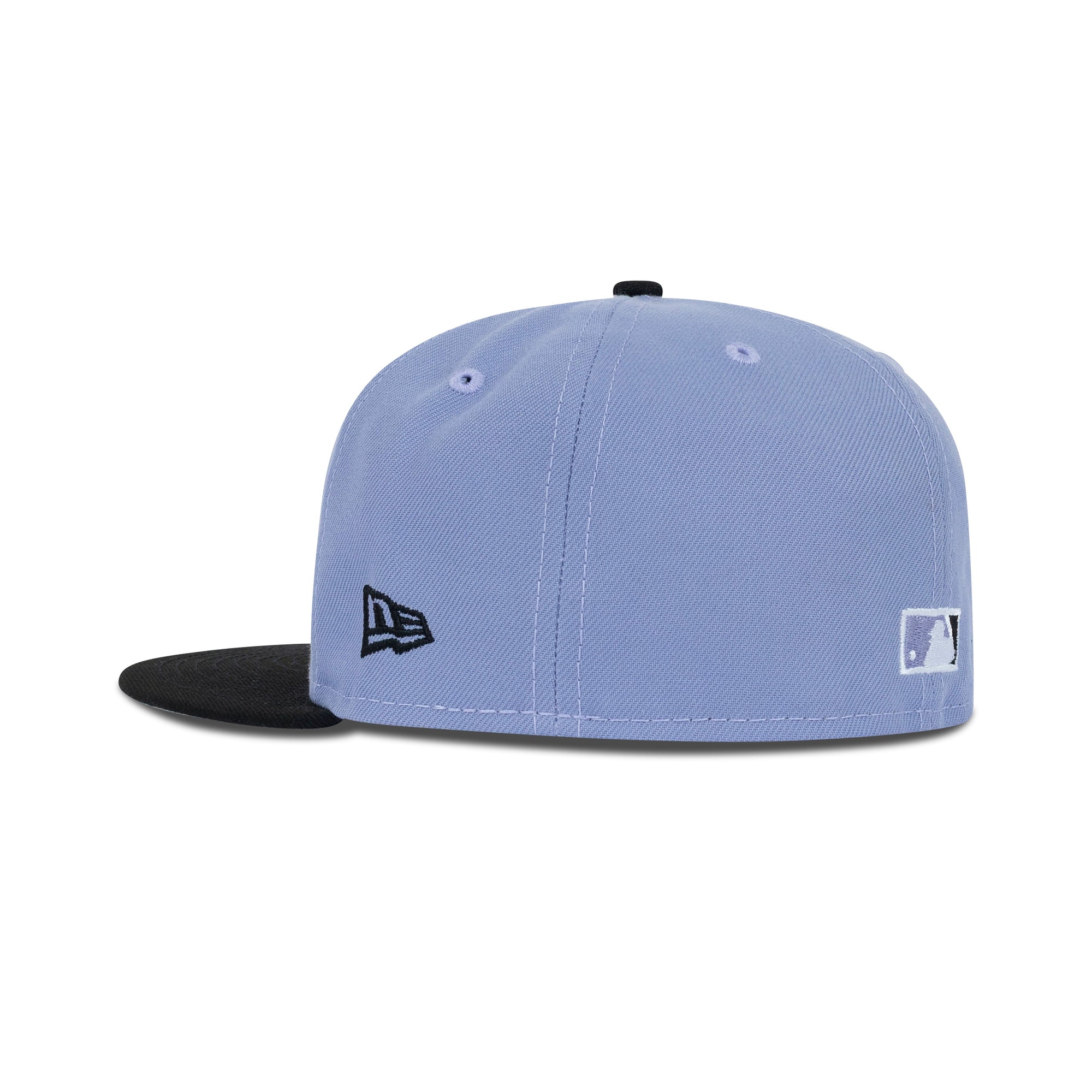 New Era New York Yankees Fitted Grey Bottom "Lavender Black" (2000 World Series Embroidery)